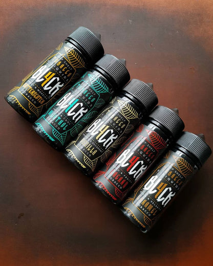 BL4CK E Liquid Tobacco Range 100ml Shortfill by Frumist  70/30 VG/PG image 0