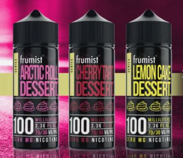Frumist E Liquid 100ml Shortfill l Dessert Series  70/30 VG/PG image 0