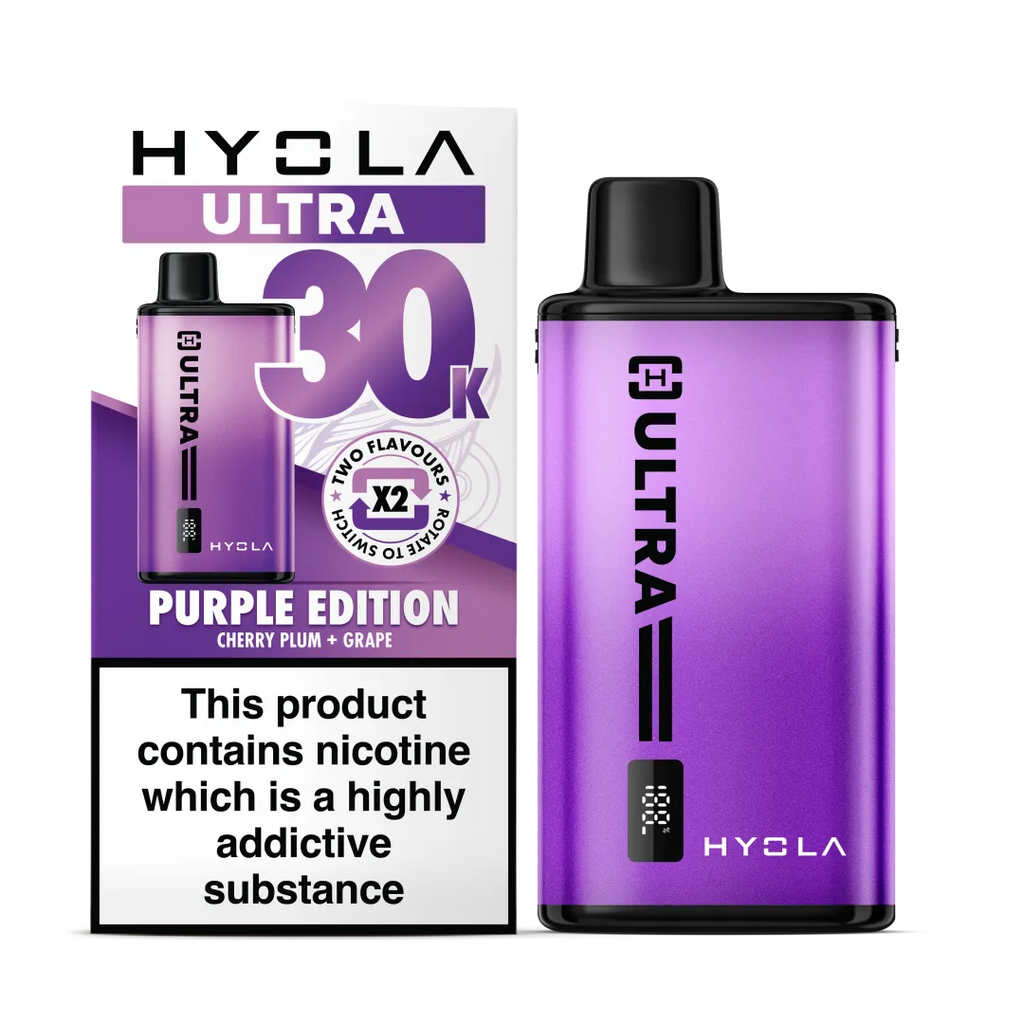 Hyola Ultra 30K Vape Kit – 30000 Puffs | 20mg - Purple Edition image