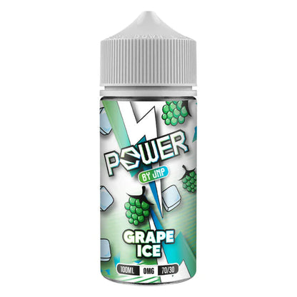 POWER by Juice N Power E-Liquid 100ml Shortfill 70/30 VG/PG - Grape Ice image