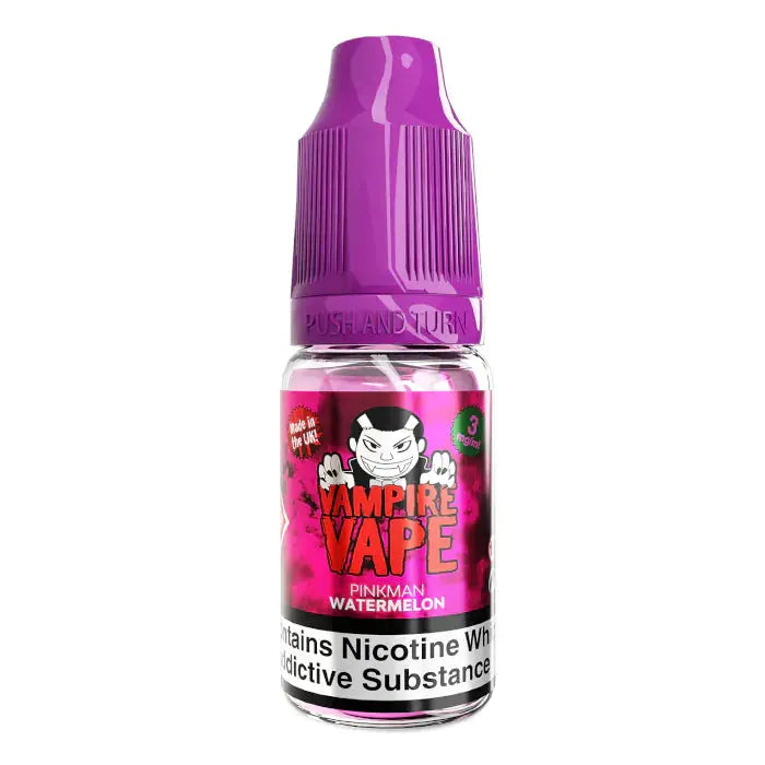 Vampire Vapes 10ml | 6MG | 40VG/60PG | 70+ Flavors - Pinkman Watermelon image