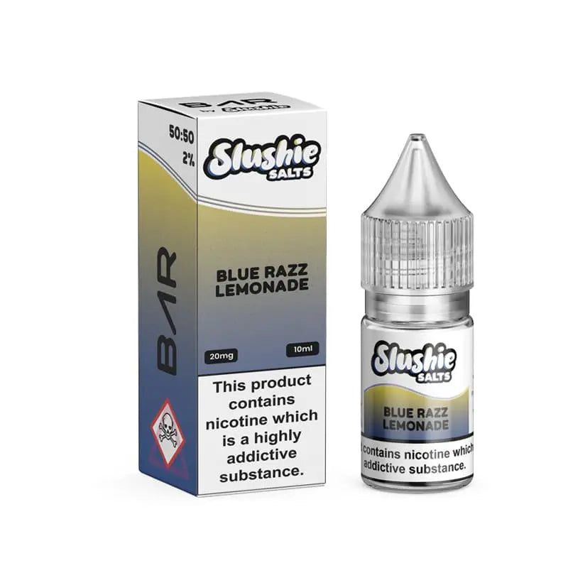 BAR Salts by Slushie 10ml - 10MG - Blue Razz Lemonade image