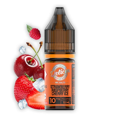 Vaporesso Deliciu Nic Salts 10ml - 20MG - Strawberry Raspberry Cherry Ice image