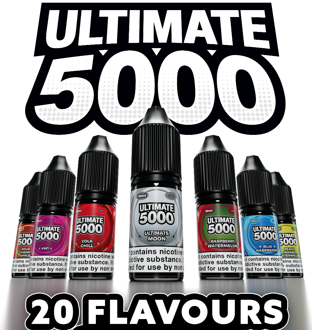 Ultimate Bar 5000 Nic Salts 10ml - 10MG image 0