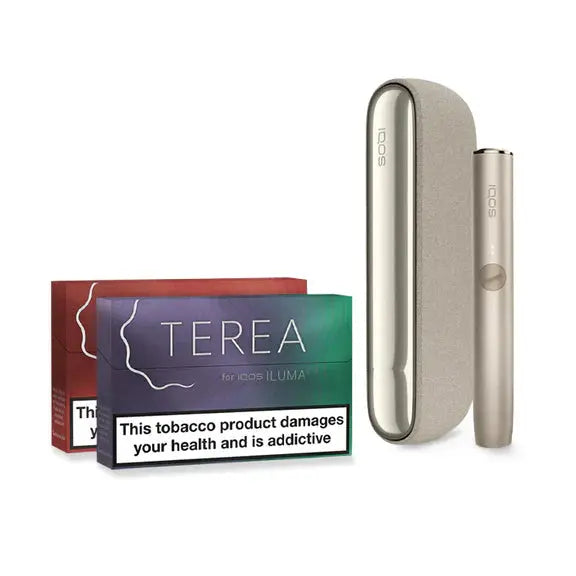 IQOS ILUMA Starter Kit | Free (2 Pack) of TEREA Sticks IQOS