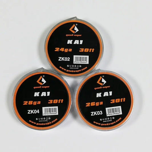 GeekVape Atomizer DIY Kanthal A1 Tape Wire 30ft Kanthal 24GA image 0