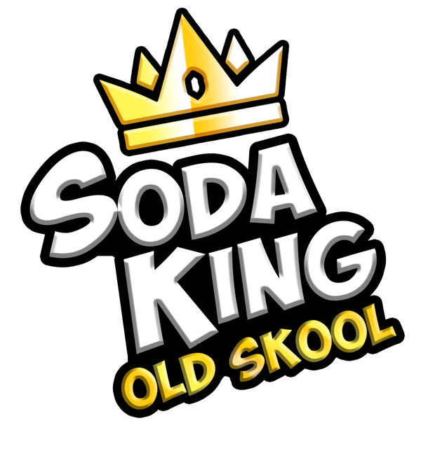Soda King Old Skool 100ml E-Liquid Shortfill  70/30 VG/PG image 1