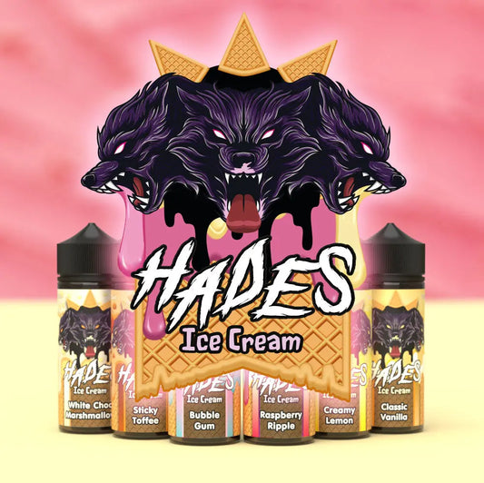 Hades E Liquid 100ml Shortfill | Icecream Range  70/30 VG/PG image 0