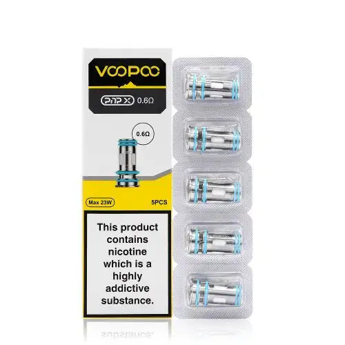 Voopoo PnP-X Series Replacement Coils | 5 Pcs/Pack - 0.6ohm RDL-MTL image