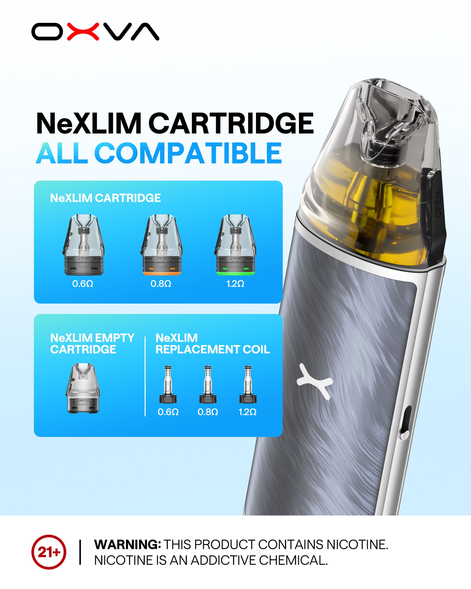 OXVA NeXlim Go Pod Vape Kit image 2