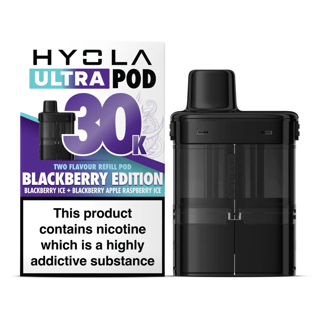 Hyola Ultra 30K Refill Pack | 20mg - Blackberry Edition image