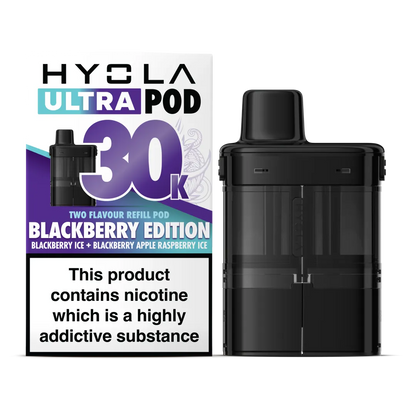Hyola Ultra 30K Refill Pack | 20mg - Blackberry Edition image