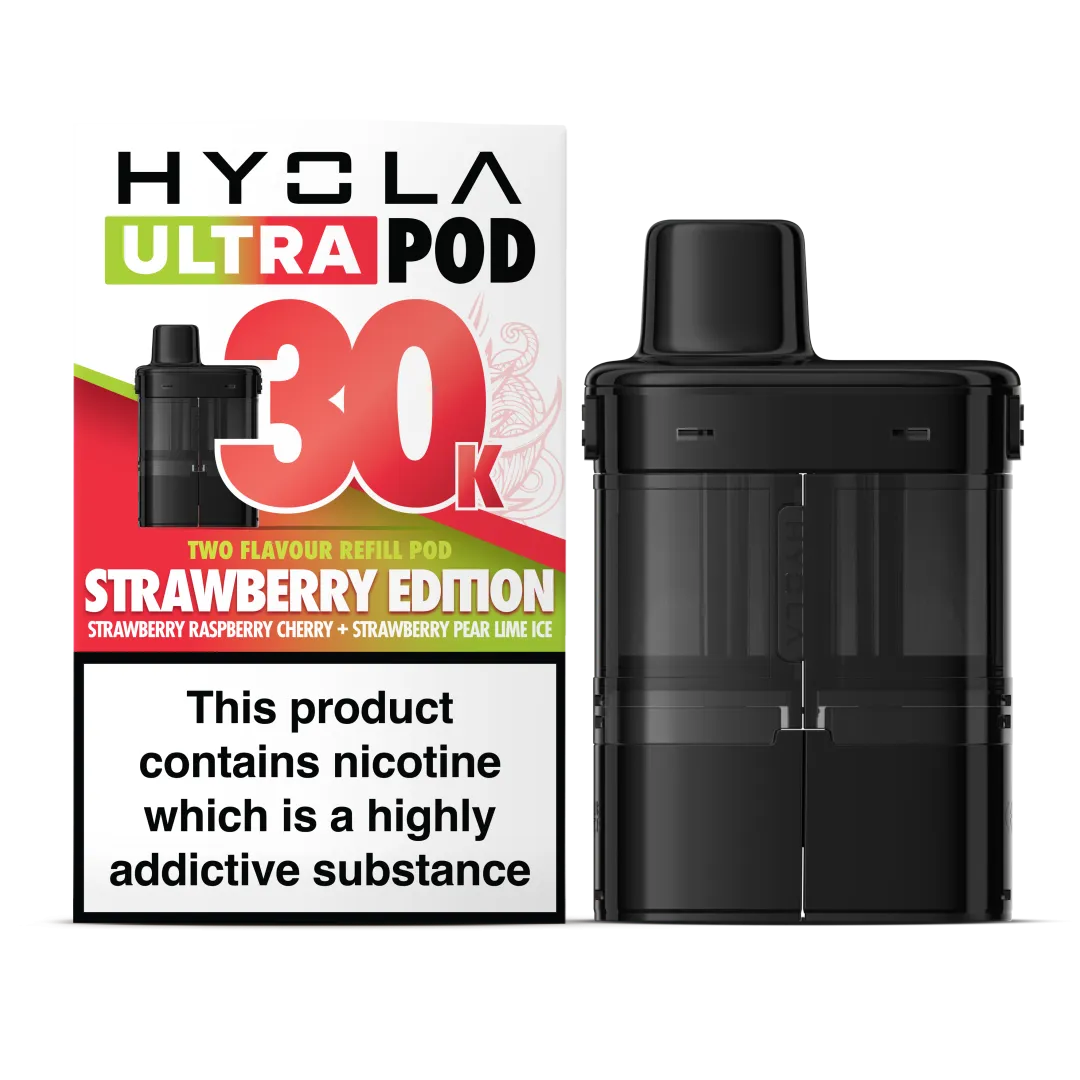 Hyola Ultra 30K Refill Pack | 20mg - Strawberry Edition image