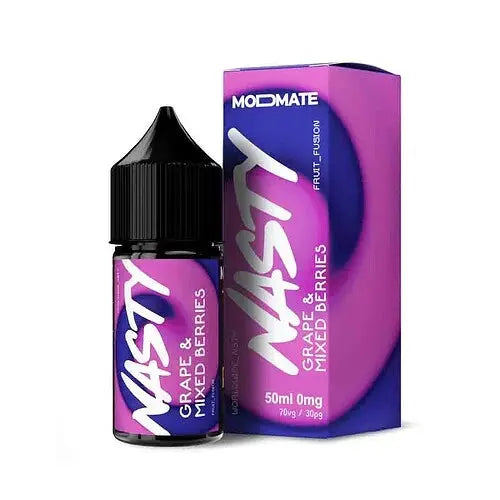 MODMATE by Nasty Juice E Liquid 50ml Shortfill | 70/30 VG/PG | Use Mods, Use Modmate - Grape &amp; Mixed Berries image