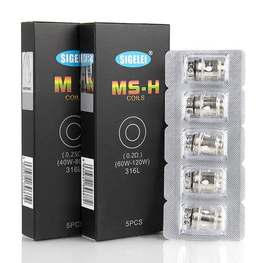 Sigelei MS Coils for Sobra, Chronus or Shikhra Kit - 5pcs/pack image 0