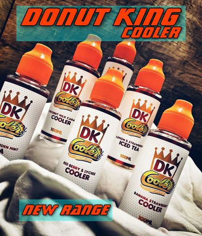 Donut King Cooler 100ml Shortfill E-Liquid  70/30 VG/PG image 1