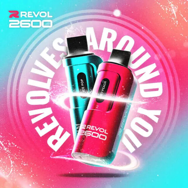 Revol 2600 Puffs | 4 In 1 Series Pod Kit | 1800mAh 20MG Revol 2600