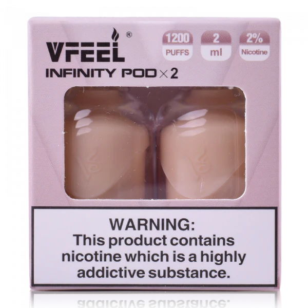 VFEEL Infinity 1007 Prefilled Pods | 20mg 2-pods/pack £3.99 - Kiwi Passion Fruit Guava image