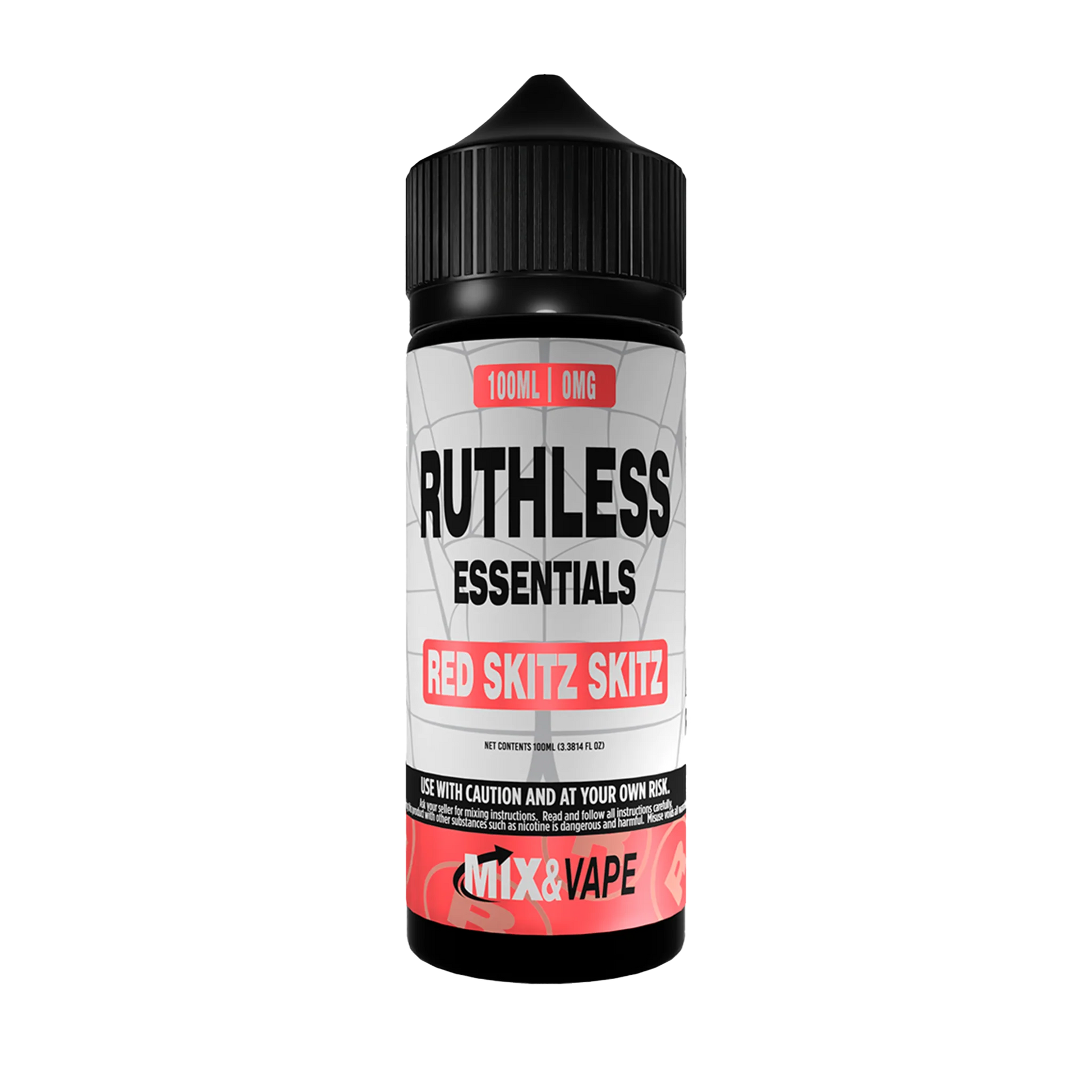 Ruthless Essentials 100ml Shortfill E-Liquid | 60VG/40PG - Red Skitz Skitz image
