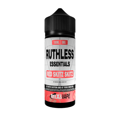 Ruthless Essentials 100ml Shortfill E-Liquid | 60VG/40PG - Red Skitz Skitz image