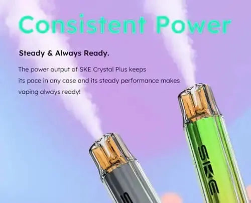 SKE Crystal PLUS Pod System Kit | Rechargeable 400mAh | Mod Only SKE Crystal