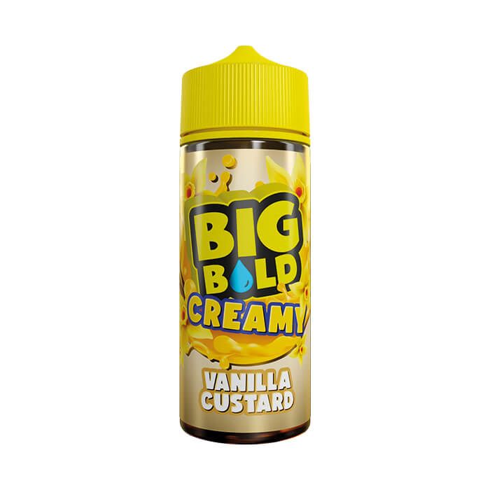 Big Bold 100ml E-Liquid Shortfill 70/30 VG/PG - Creamy - Vanilla Custard image