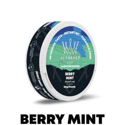 Al Fakher (UAE) Nicotine Pouch 20mg 20pcs/pack - Berry Mint image