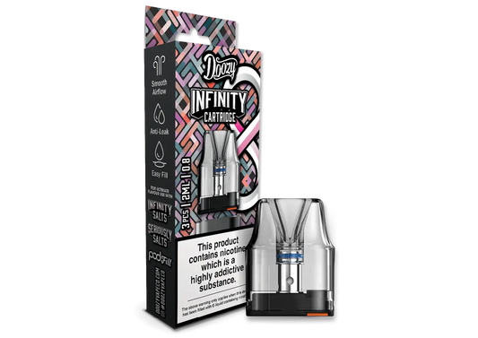 Doozy Infinity Replacement Pods 0.8 Ohm 3-Pack image 0