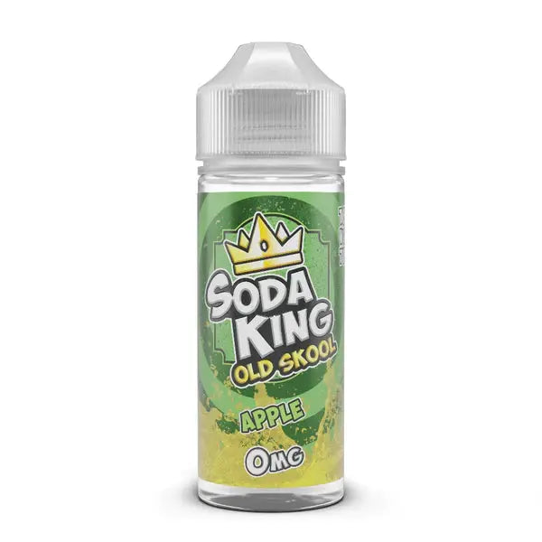 Soda King Old Skool 100ml E-Liquid Shortfill  70/30 VG/PG - Apple image