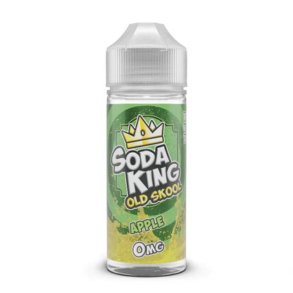 Soda King Old Skool 100ml E-Liquid Shortfill  70/30 VG/PG - Apple image