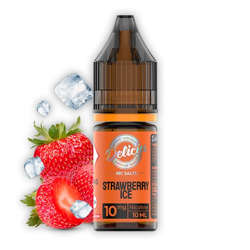 Vaporesso Deliciu Nic Salts 10ml - 20MG - Strawberry Ice image