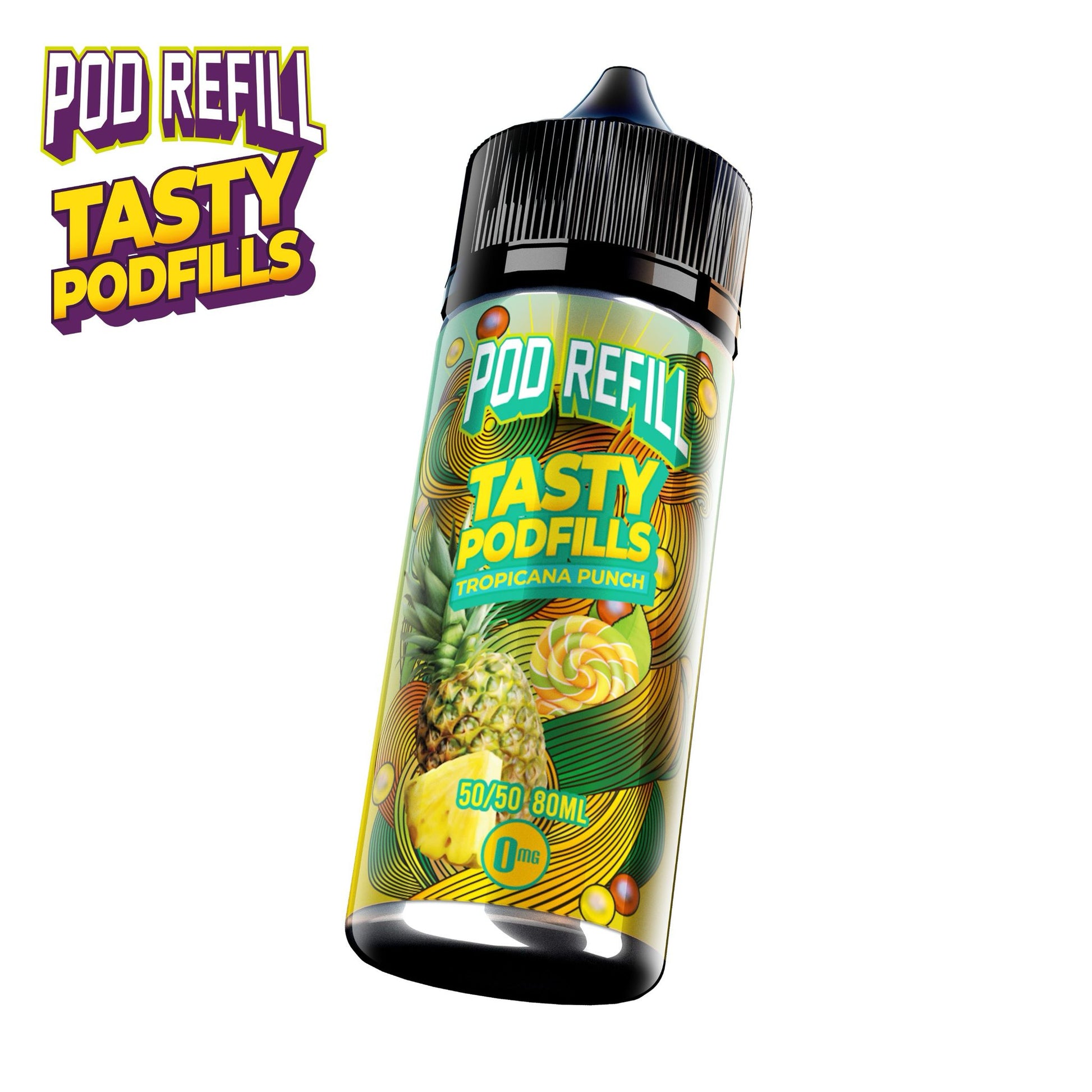 Pod Refill by Tasty Podfill 100ml 50/50 VG/PG E-Liquid Shortfill image 6