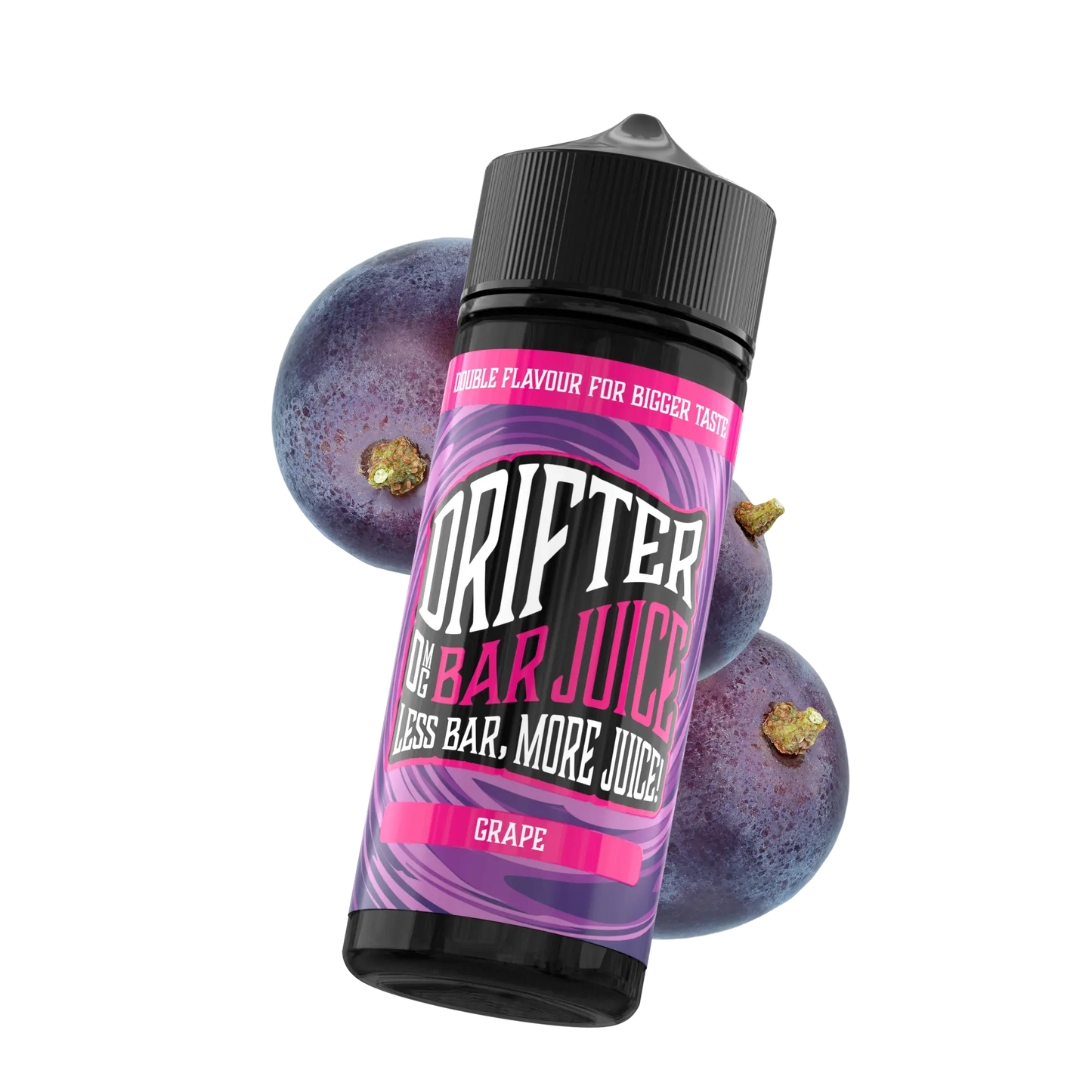 Drifter Bar Juice 100ml E-Liquid Shortfill 50/50 VG/PG - Grape image