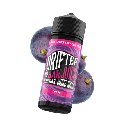 Drifter Bar Juice 100ml E-Liquid Shortfill 50/50 VG/PG - Grape image