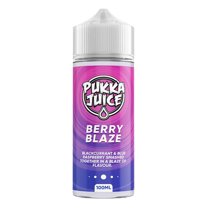 Pukka Juice 100ml E-Liquid Shortfill 70/30 VG/PG - Berry Blaze image