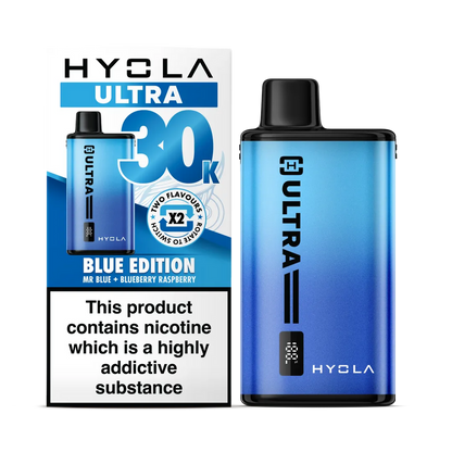 Hyola Ultra 30K Vape Kit – 30000 Puffs | 20mg - Blue Edition image