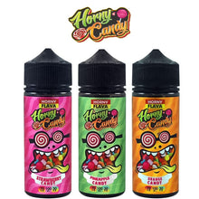 Horny Candy Range 100ml shortfill  70/30 VG/PG image 0