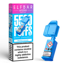 Elf Bar AF5500 Prefilled Pods - Blue Razz Lemonade image