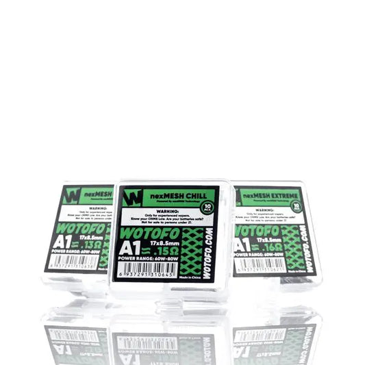 Wotofo nexMesh Coils Profile 1.5 RDA l 0.15 Ohm Chill Version image 0