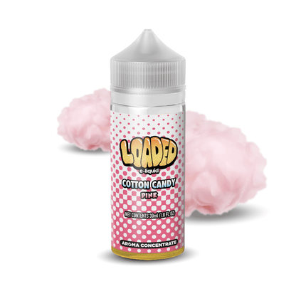 Loaded by Ruthless 100ml 70/30 VG/PG E-Liquid Shortfill - Cotton Candy Pink image