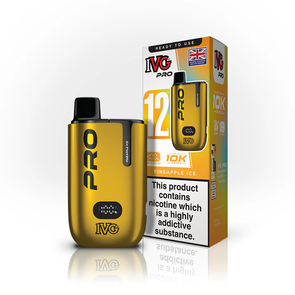 IVG Pro 10K Pod Vape Kit - Pineapple Ice image