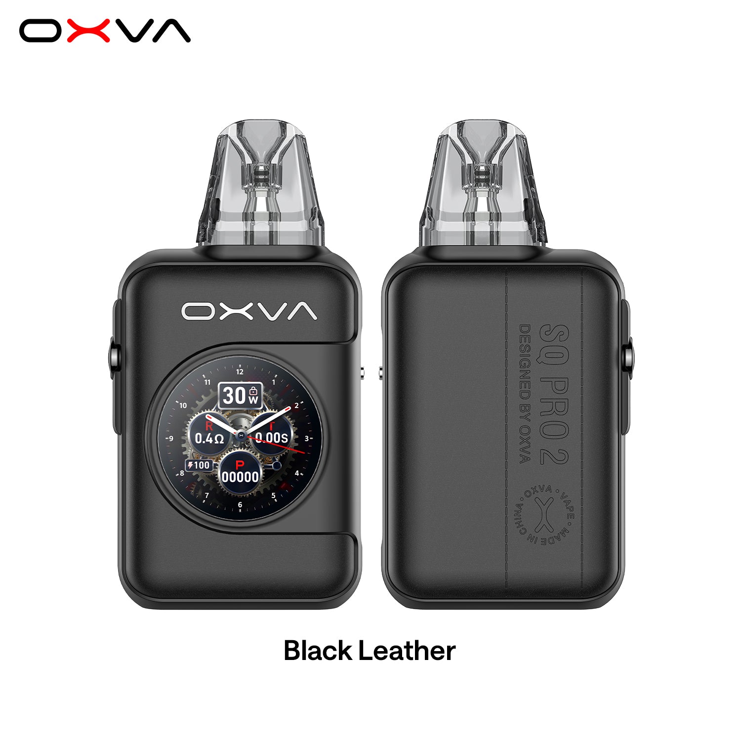 OXVA Xlim SQ Pro 2 Vape Kit - Black Leather image