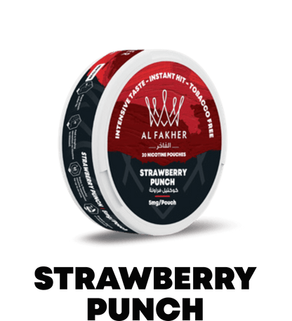 Al Fakher (UAE) Nicotine Pouch 20mg 20pcs/pack - Strawberry Punch image