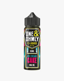 One & Ohmly E-liquid 100ml Shortfill  70/30 VG/PG image 1