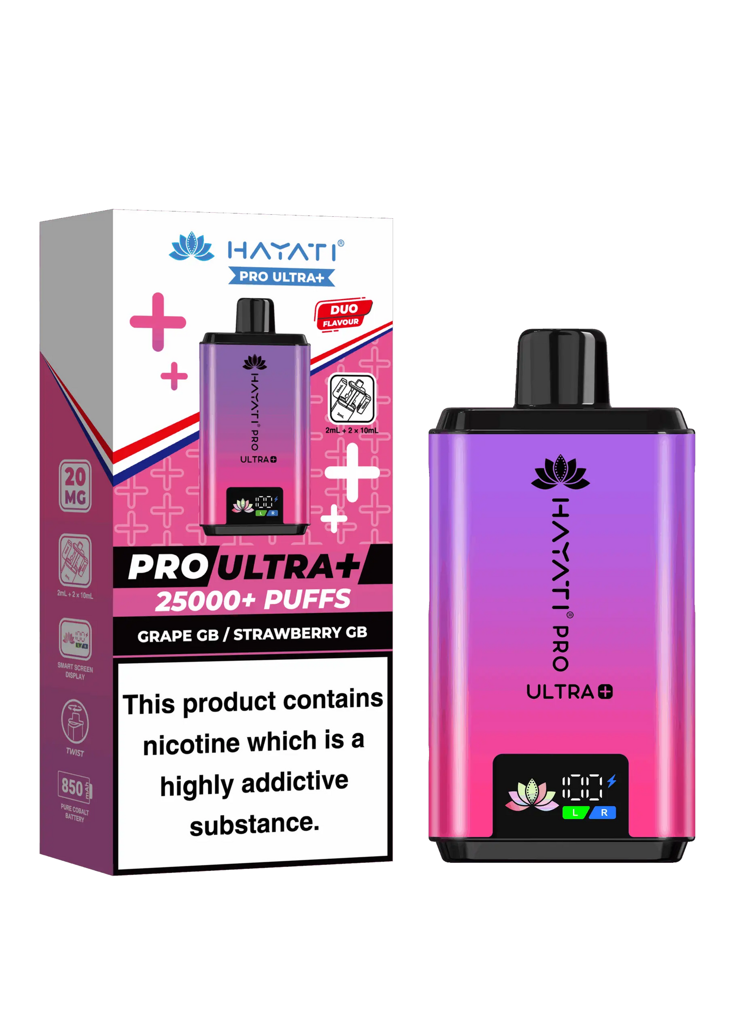 Hayati Pro Ultra Plus 25K Prefilled Vape Kit Hayati