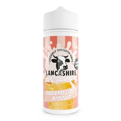 Lancashire Creamery 100ml 70/30 VG/PG E-Liquid Shortfill - caramelised-biscuit image