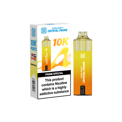 Crystal Prime Aura Bar 10K Prefilled Vape Kit - Prime Special image