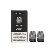 Voopoo Vthru Pod Cartridge Pods | 2 Per/Pack image 0