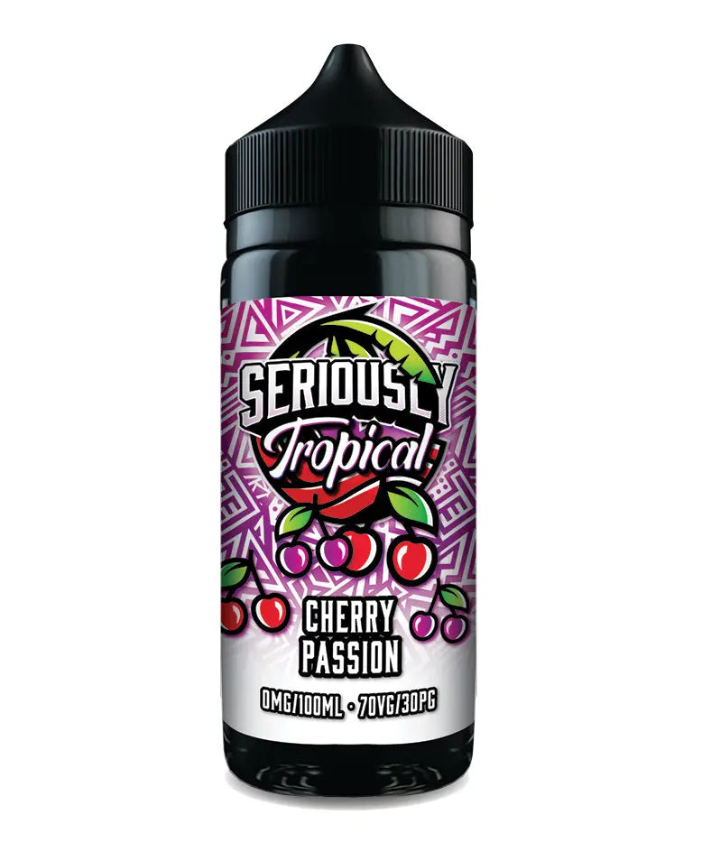 Seriously Tropical by Doozy 100ml 70/30 VG/PG E-Liquid Shortfill - Cherry Passion image