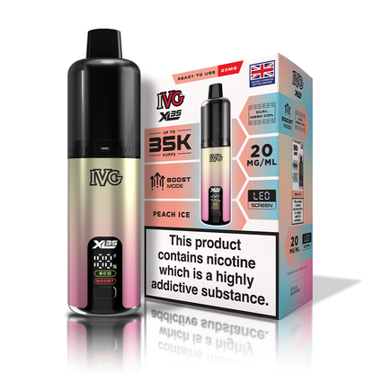 IVG XL 35K Prefilled Pod Kit - Peach Ice image
